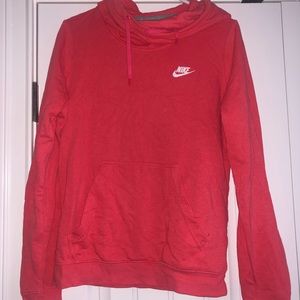Coral Nike hoodie. Size M.
